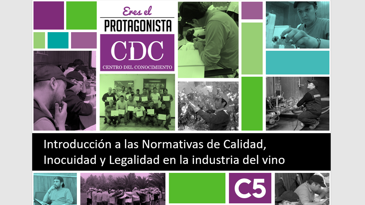 3362_C5 - Introducción a la Calidad, Inocuidad y Legalidad en la industria del vino