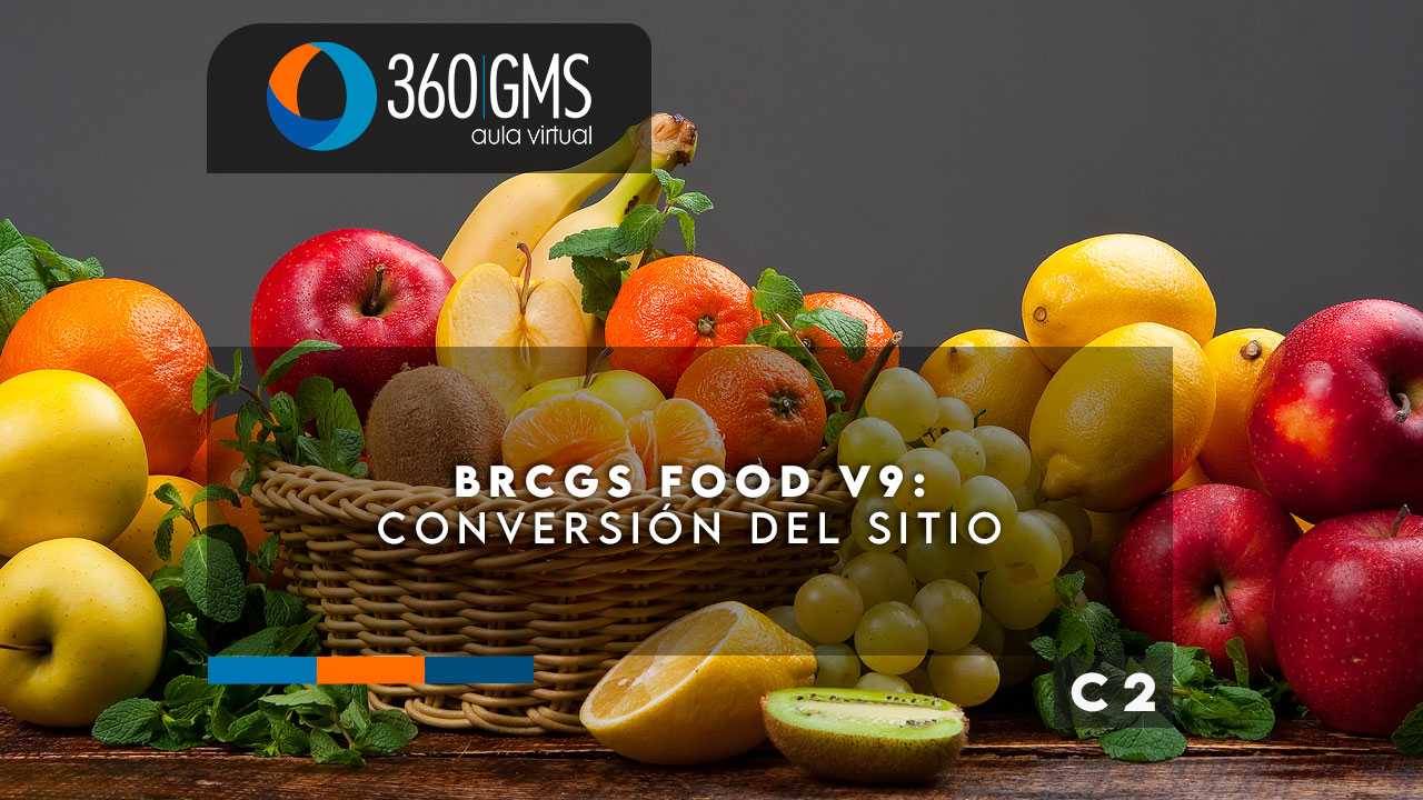 3878_C2 - BRCGS Food v9: Conversión del Sitio